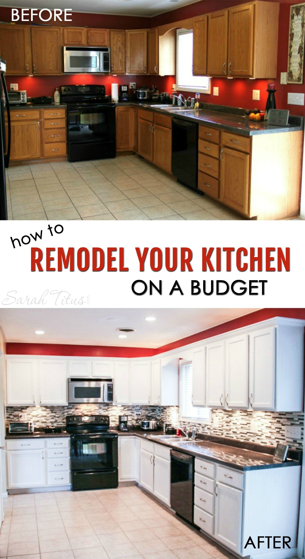 How to renovate kitchen on a budget